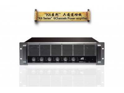 K6 ”Series 6Channels Power
